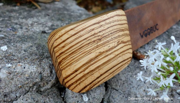 Gegen den Einheitslook: Holzgürtel von WooBuc